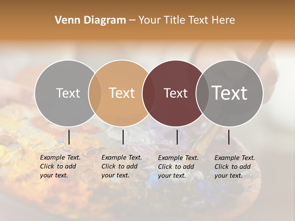 Brush Mix Blend PowerPoint Template