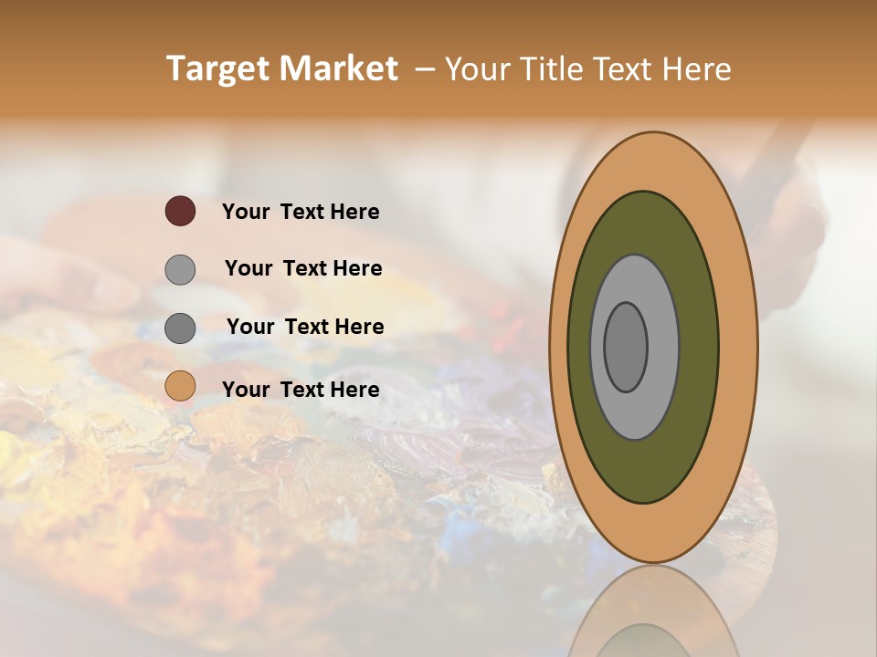 Brush Mix Blend PowerPoint Template