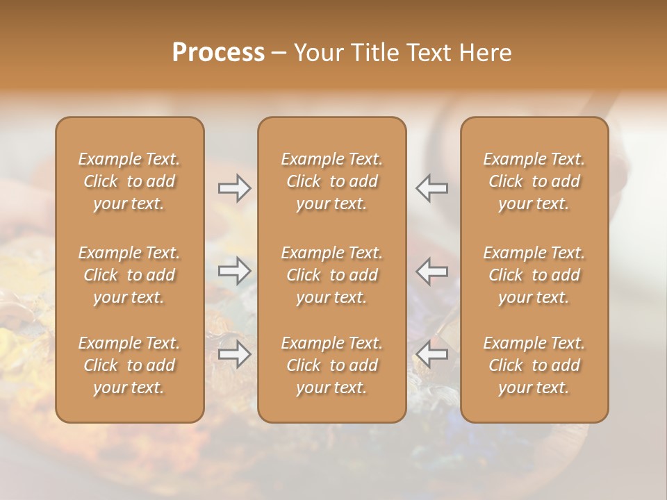 Brush Mix Blend PowerPoint Template