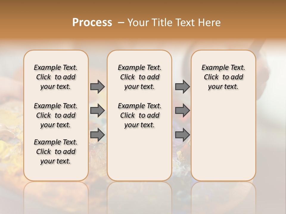 Brush Mix Blend PowerPoint Template