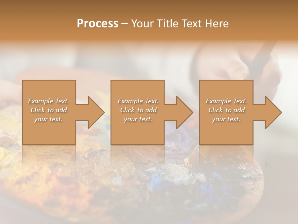 Brush Mix Blend PowerPoint Template
