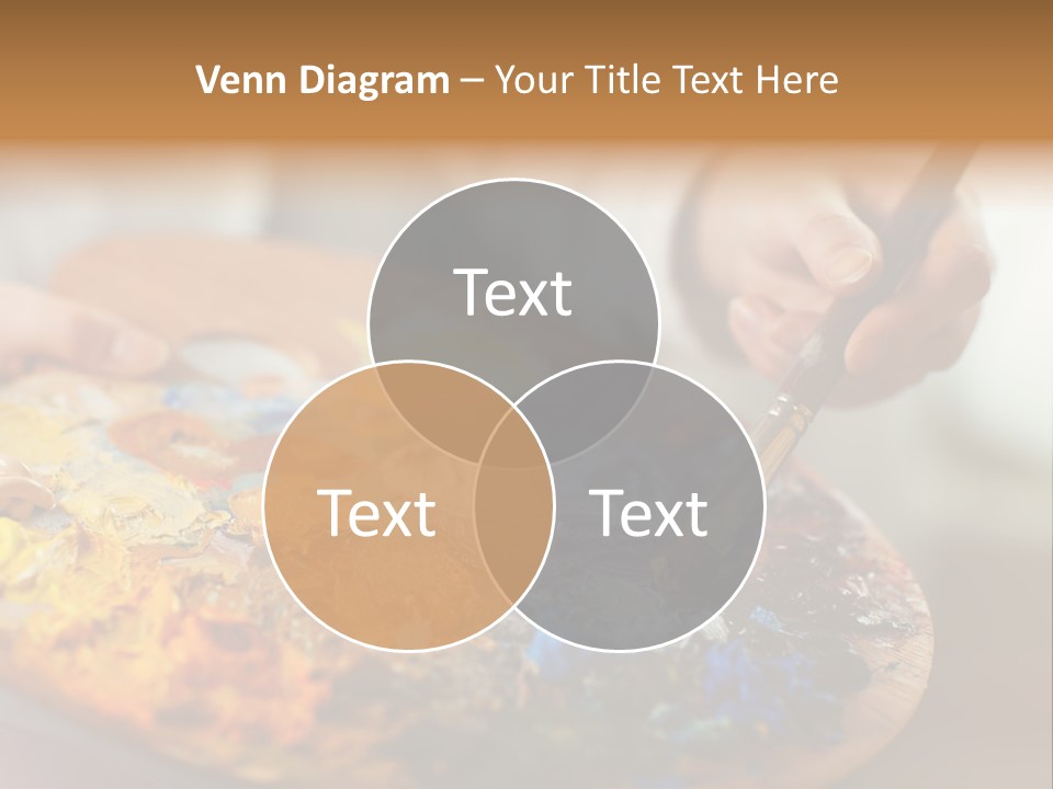 Brush Mix Blend PowerPoint Template