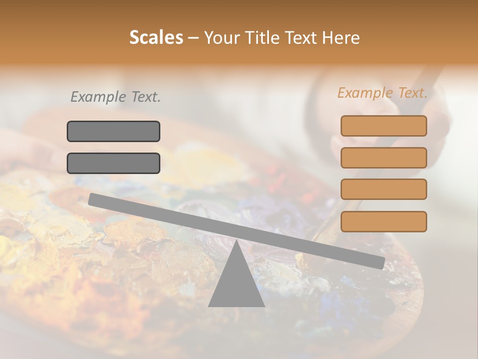 Brush Mix Blend PowerPoint Template
