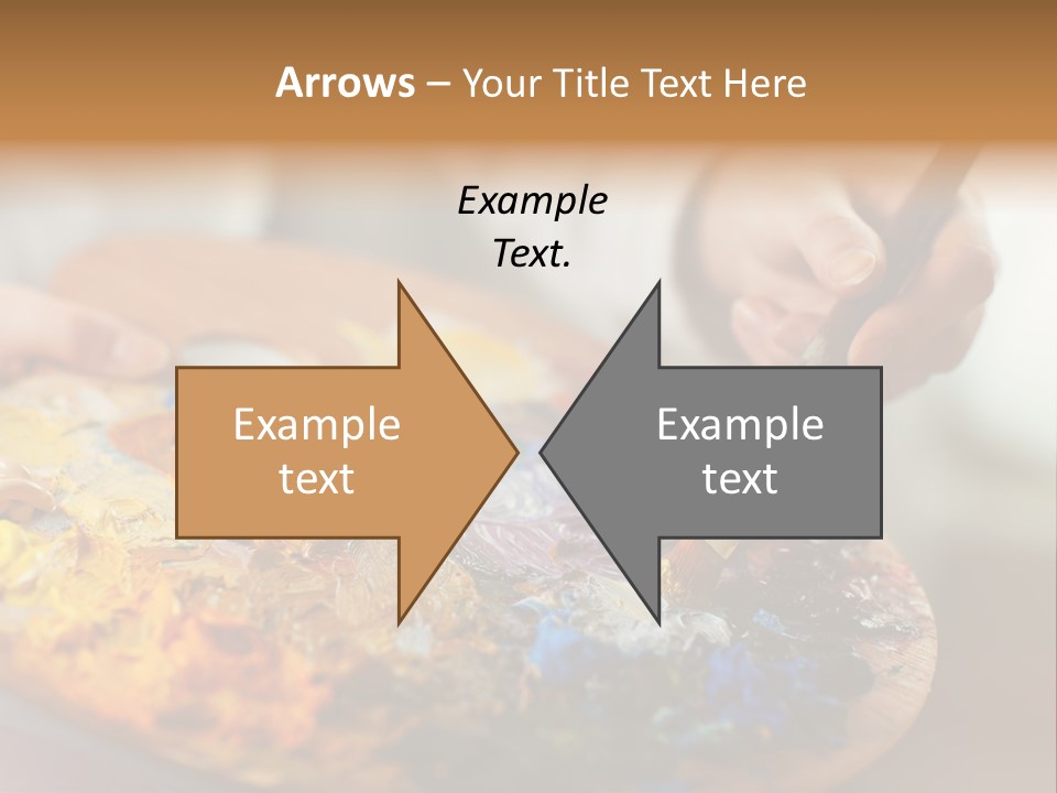 Brush Mix Blend PowerPoint Template