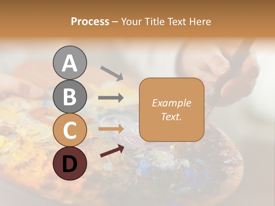 Brush Mix Blend PowerPoint Template