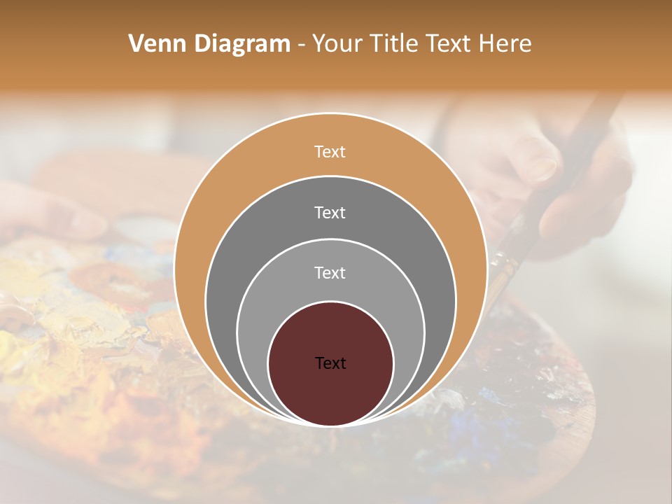 Brush Mix Blend PowerPoint Template
