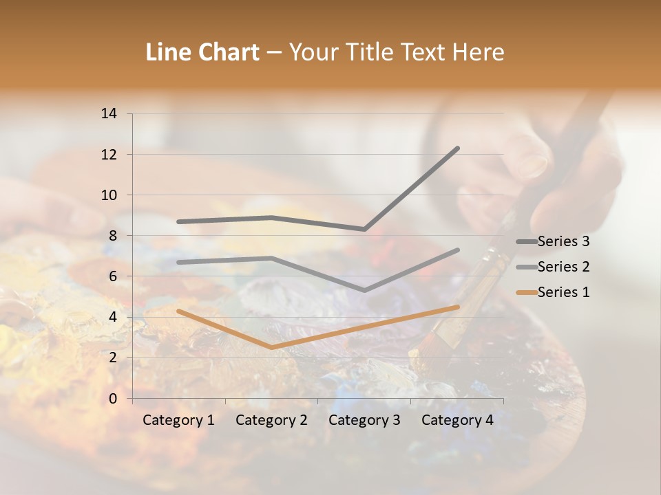 Brush Mix Blend PowerPoint Template