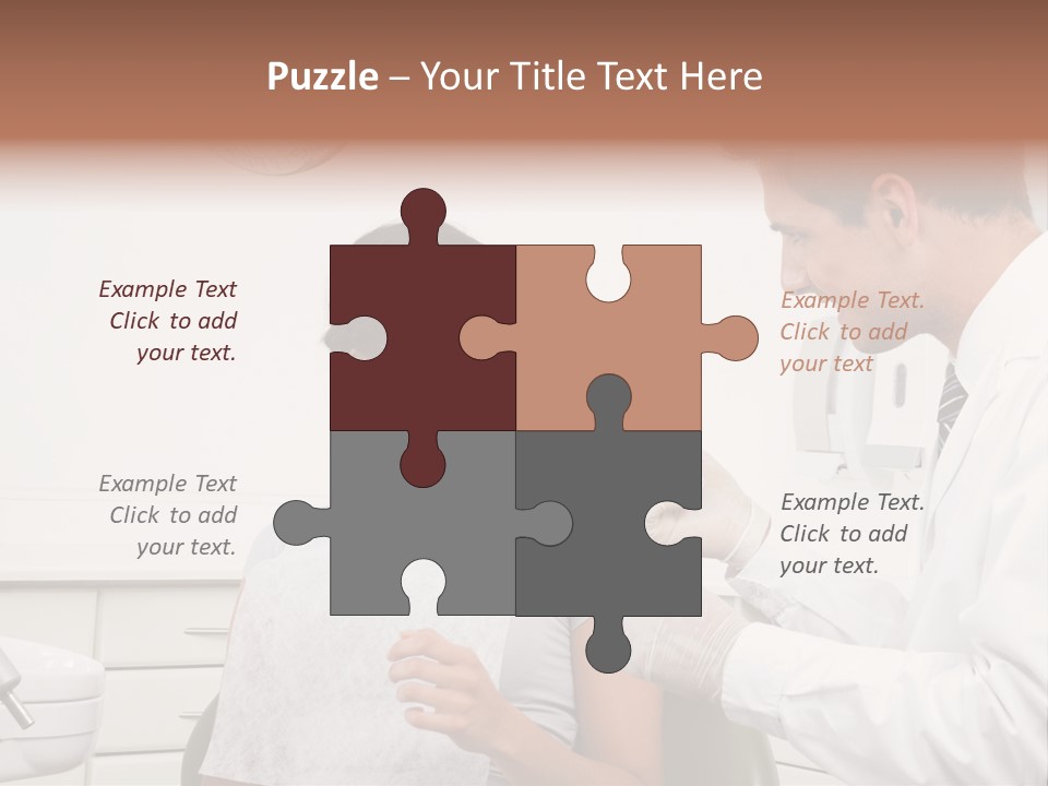 Doctor Dentistry Glove PowerPoint Template