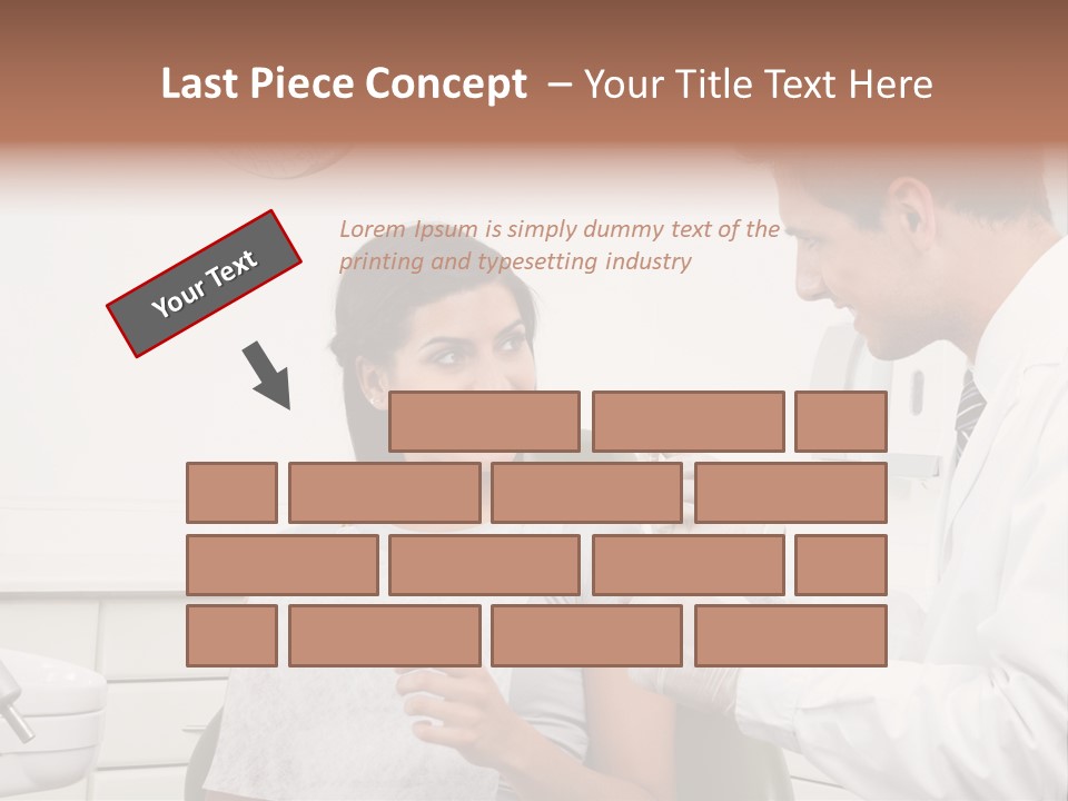 Doctor Dentistry Glove PowerPoint Template