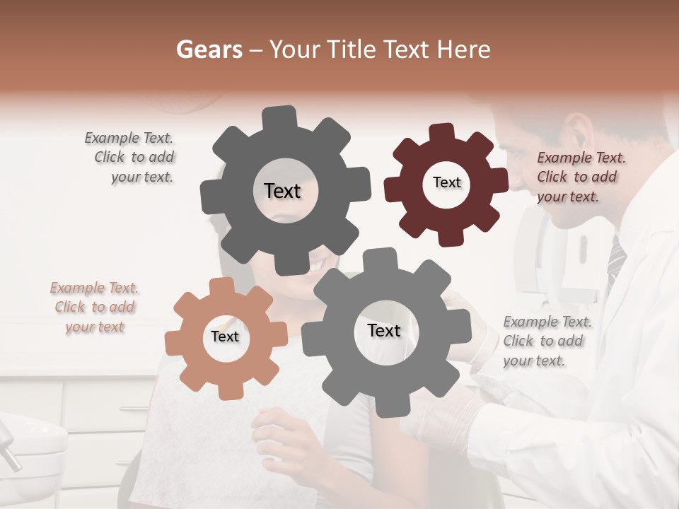 Doctor Dentistry Glove PowerPoint Template