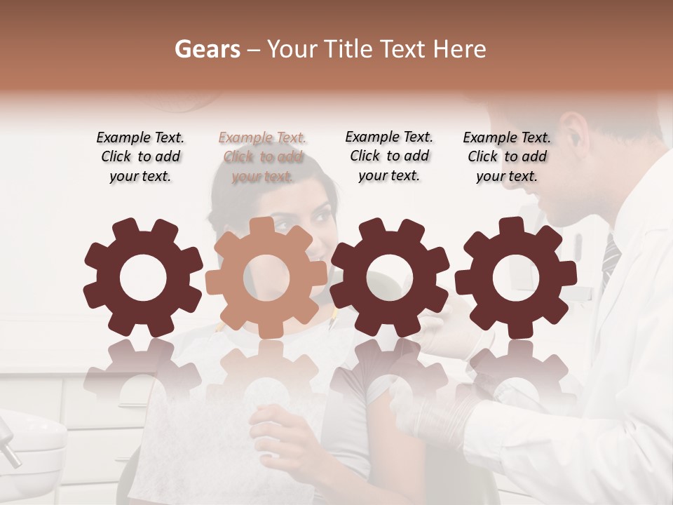 Doctor Dentistry Glove PowerPoint Template