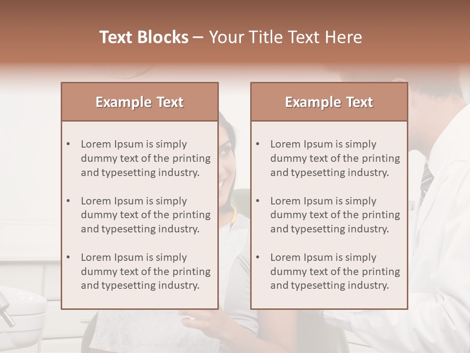 Doctor Dentistry Glove PowerPoint Template