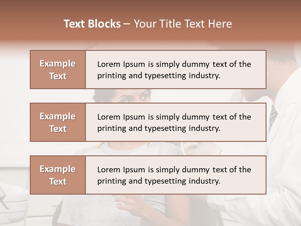 Doctor Dentistry Glove PowerPoint Template