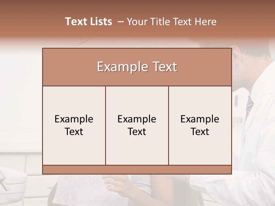 Doctor Dentistry Glove PowerPoint Template