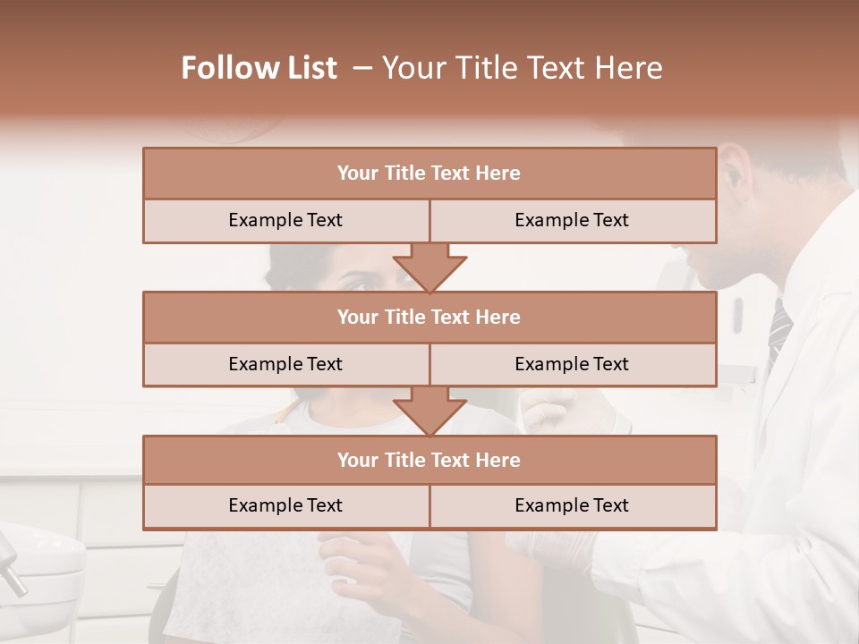 Doctor Dentistry Glove PowerPoint Template