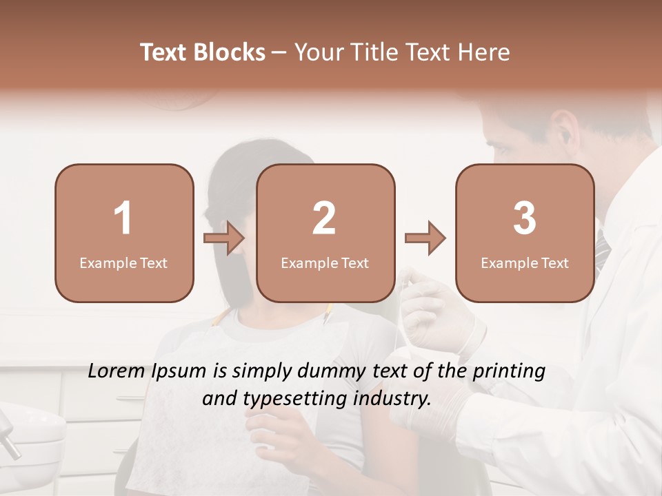 Doctor Dentistry Glove PowerPoint Template