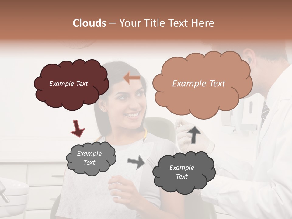 Doctor Dentistry Glove PowerPoint Template