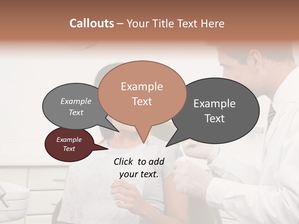 Doctor Dentistry Glove PowerPoint Template