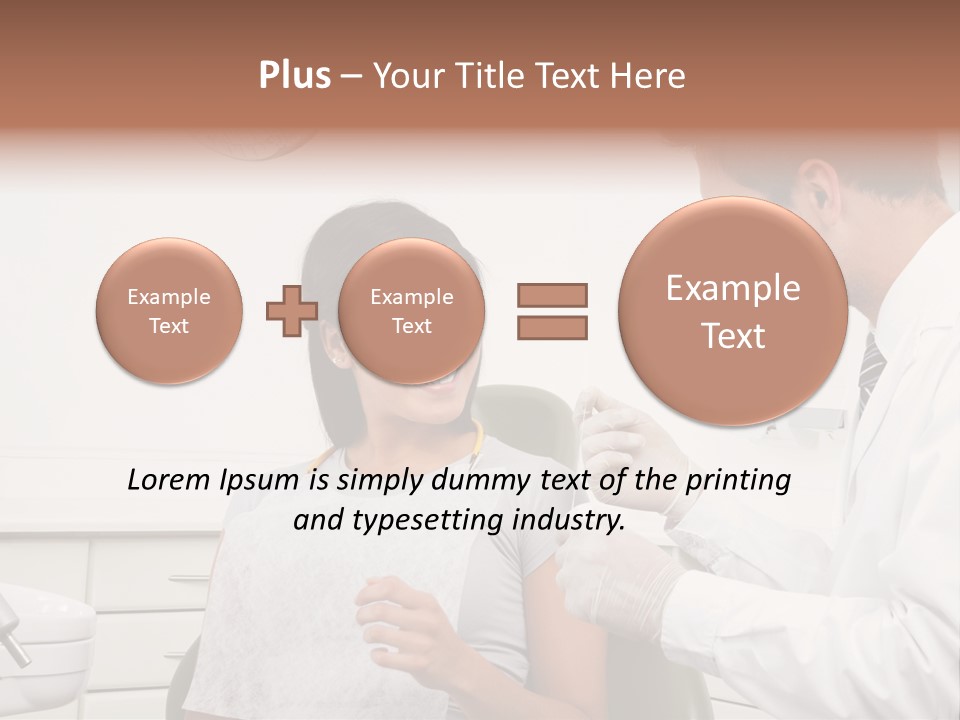 Doctor Dentistry Glove PowerPoint Template