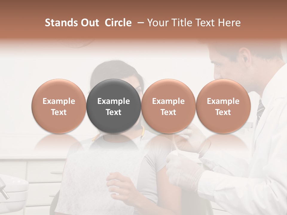 Doctor Dentistry Glove PowerPoint Template