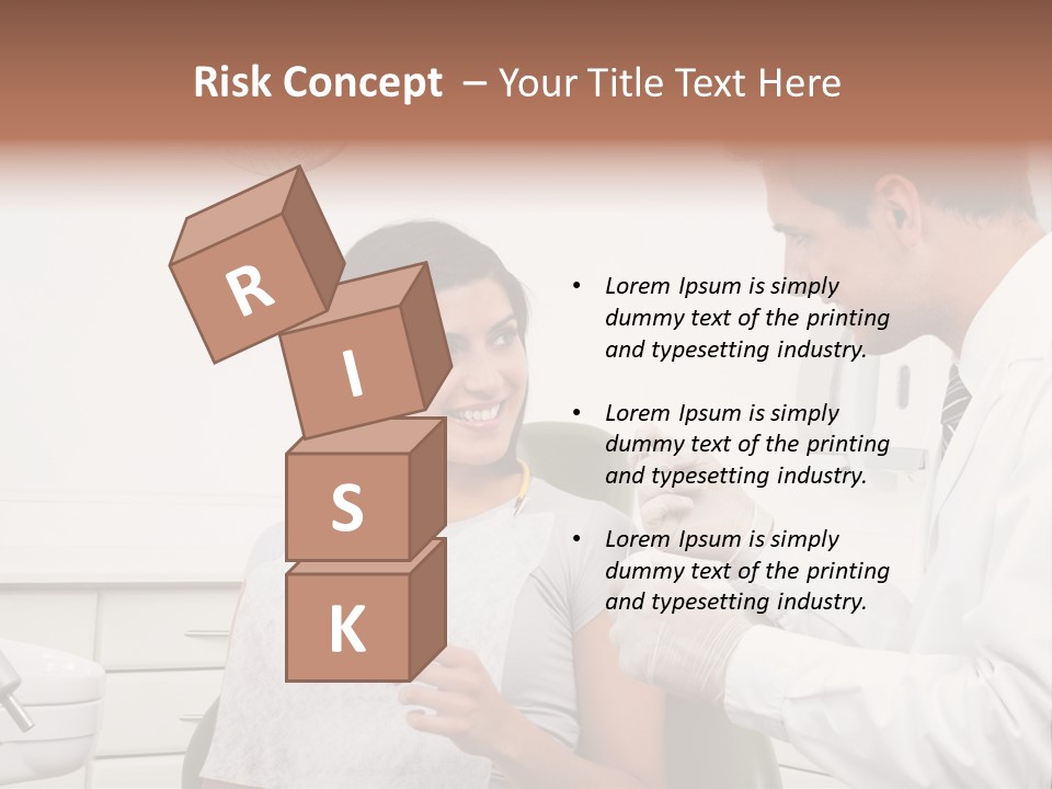 Doctor Dentistry Glove PowerPoint Template