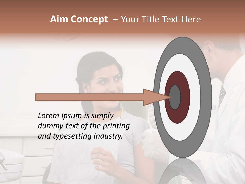 Doctor Dentistry Glove PowerPoint Template