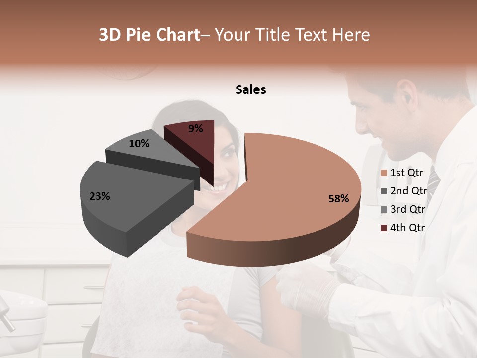 Doctor Dentistry Glove PowerPoint Template