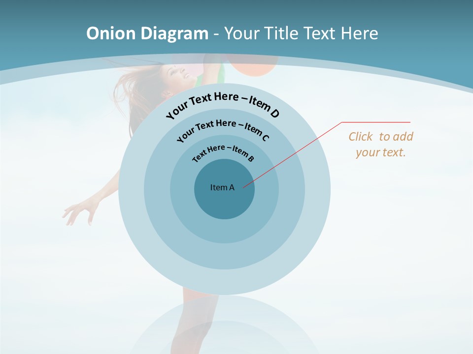 Blue Inspiration Lifestyle PowerPoint Template