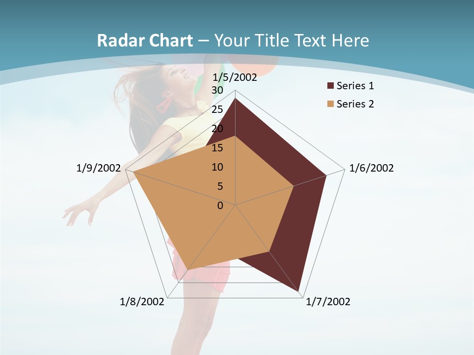 Blue Inspiration Lifestyle PowerPoint Template