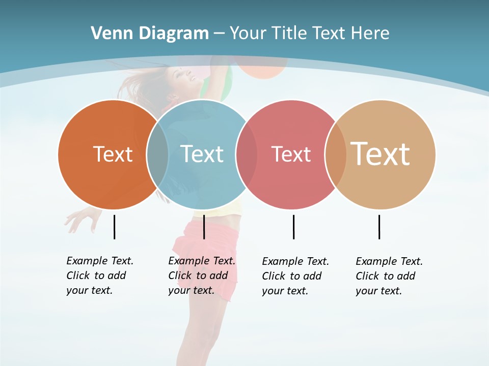 Blue Inspiration Lifestyle PowerPoint Template