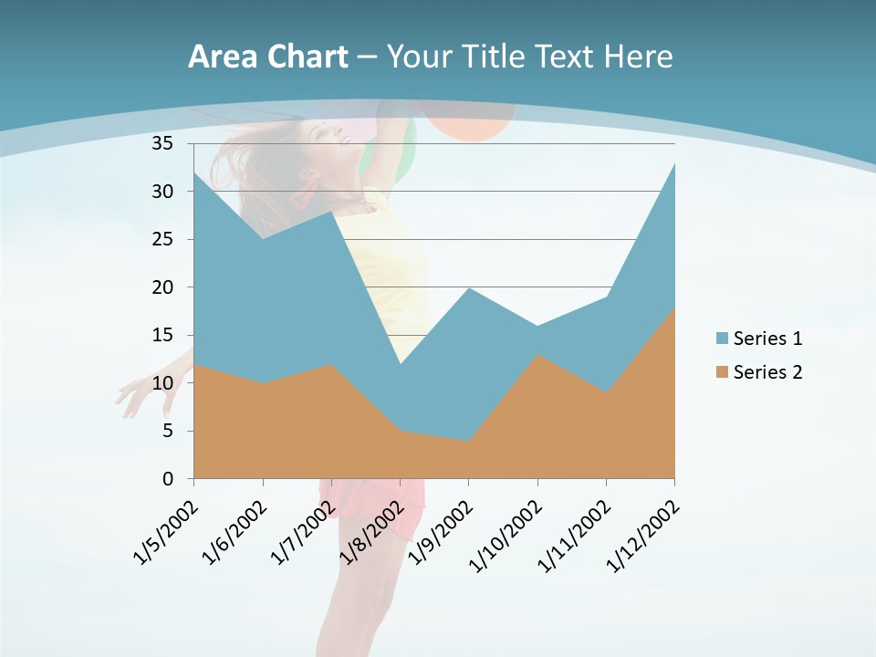 Blue Inspiration Lifestyle PowerPoint Template