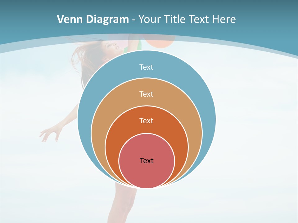 Blue Inspiration Lifestyle PowerPoint Template