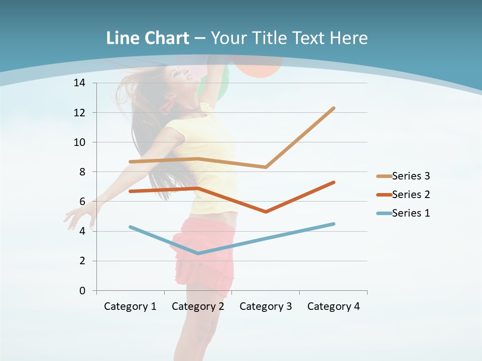 Blue Inspiration Lifestyle PowerPoint Template