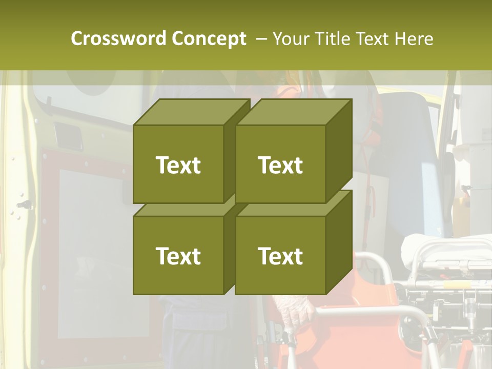 Help Aid Red PowerPoint Template