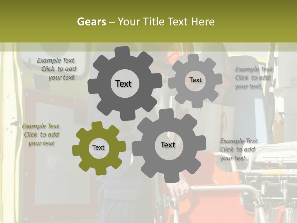 Help Aid Red PowerPoint Template