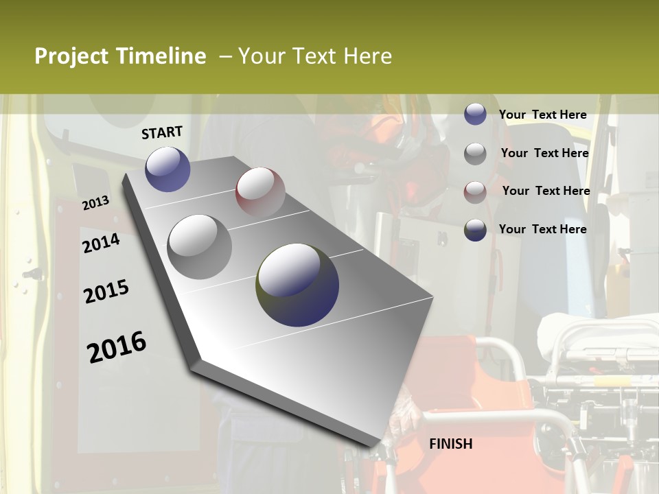 Help Aid Red PowerPoint Template