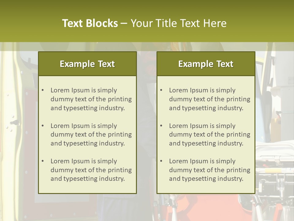 Help Aid Red PowerPoint Template