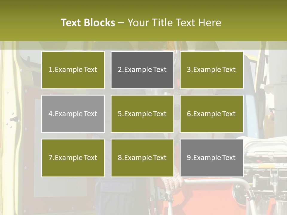 Help Aid Red PowerPoint Template