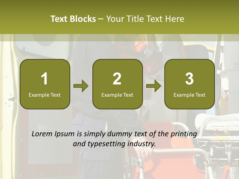 Help Aid Red PowerPoint Template