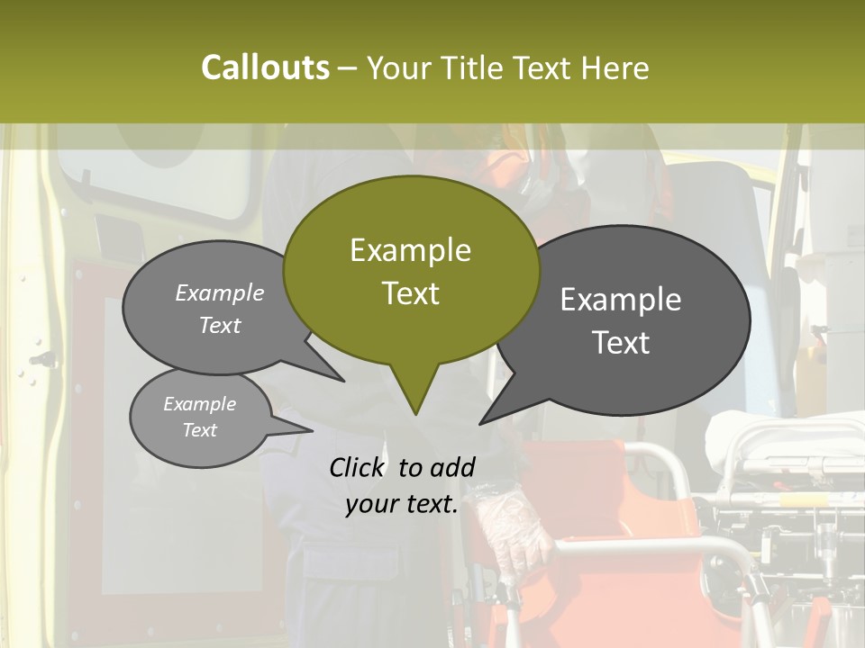 Help Aid Red PowerPoint Template