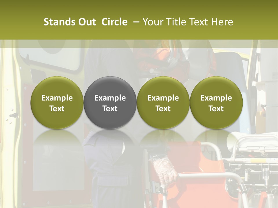 Help Aid Red PowerPoint Template
