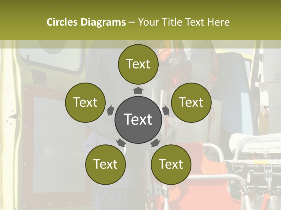 Help Aid Red PowerPoint Template