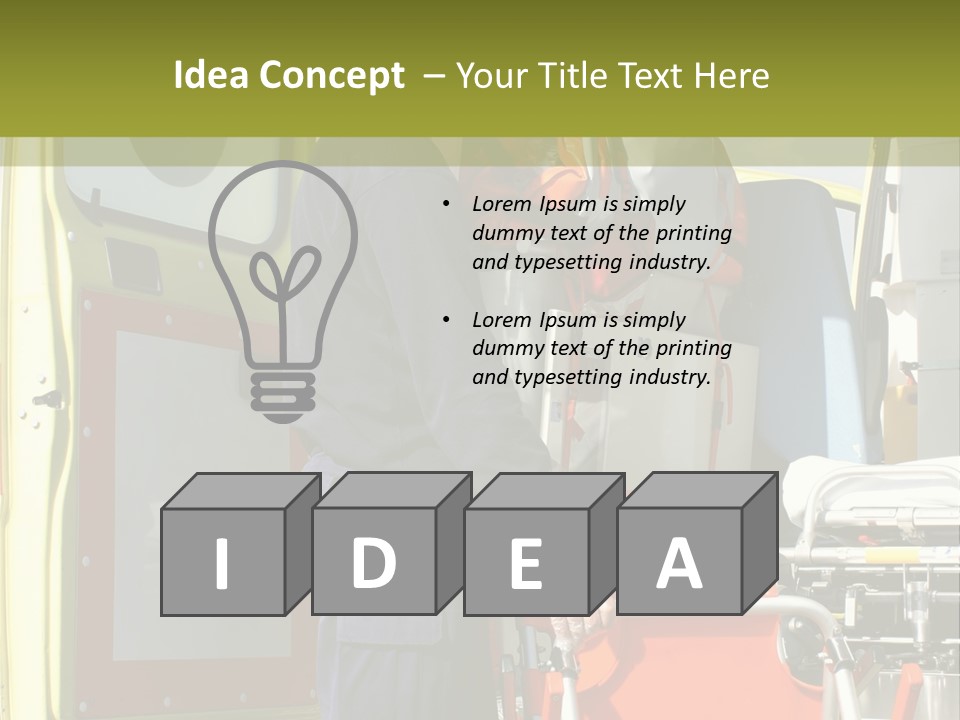 Help Aid Red PowerPoint Template