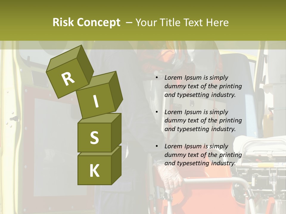 Help Aid Red PowerPoint Template