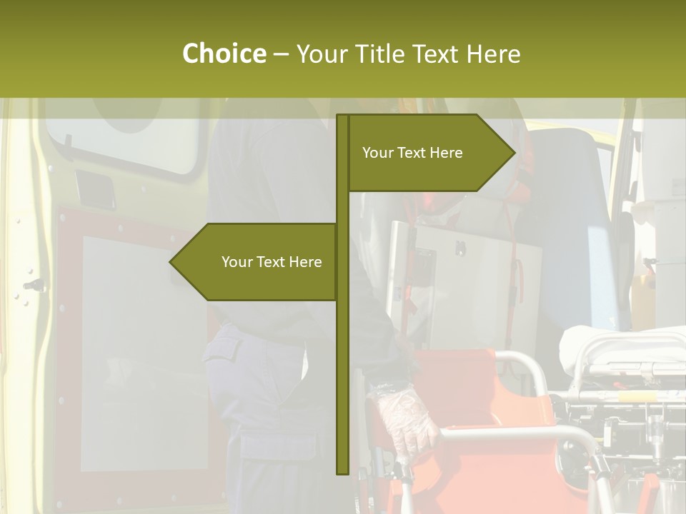 Help Aid Red PowerPoint Template