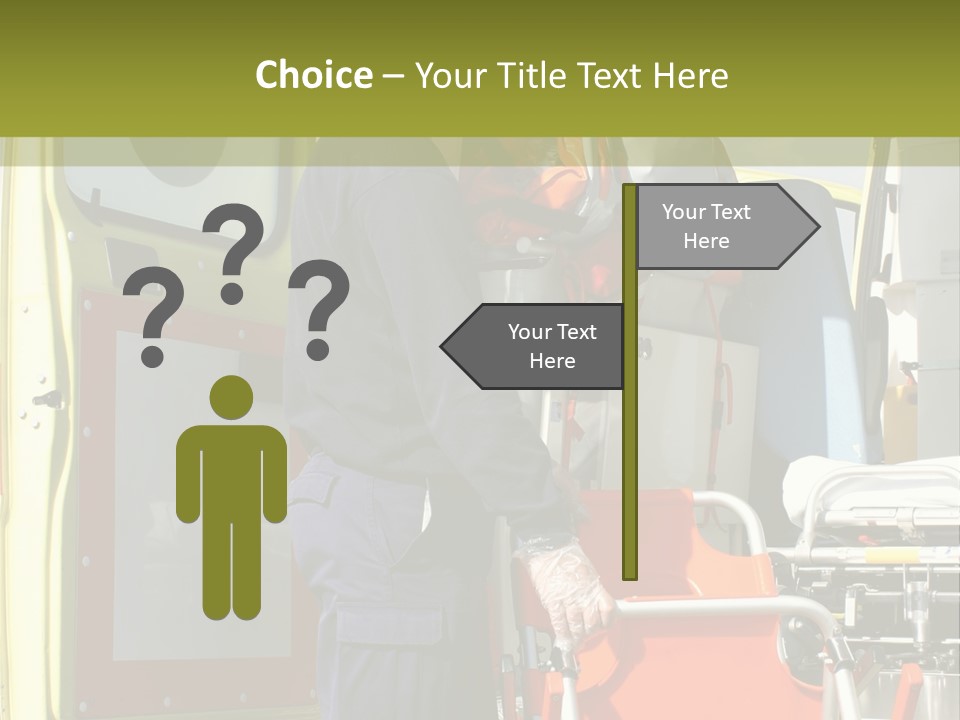 Help Aid Red PowerPoint Template