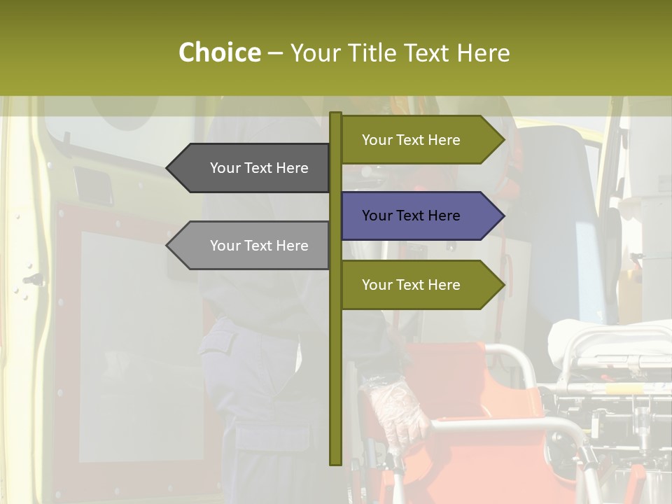 Help Aid Red PowerPoint Template