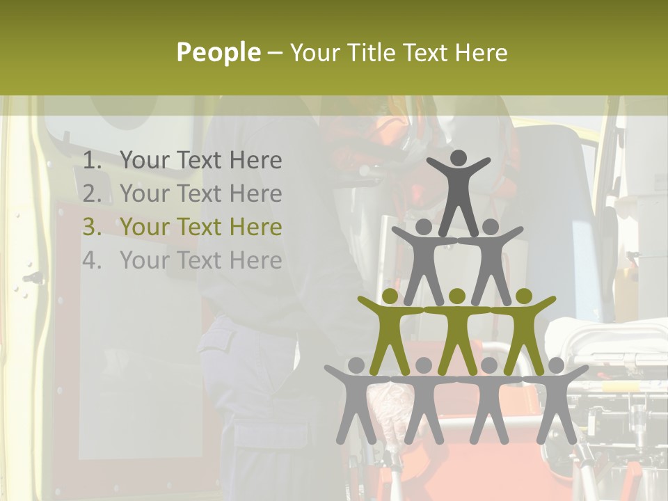 Help Aid Red PowerPoint Template