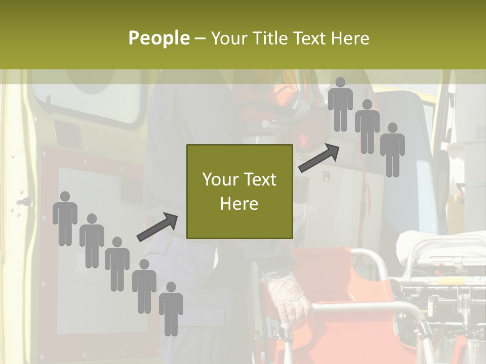 Help Aid Red PowerPoint Template