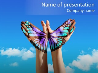 Rays Soft Cloudy PowerPoint Template